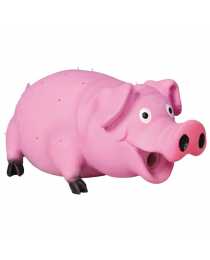 Игрушка "Свинья со щетиной", 21 см, латекс