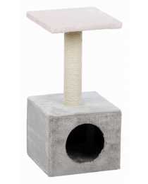 Домик для кошки Zamora, 60 см, розовый/серый