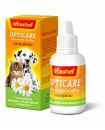 Лосьон для глаз Amstrel "Opticare" для кошек и собак,30 мл