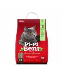 Наполнитель для кошачьего туалета "Pi-Pi-Bent", СЕНСАЦИЯ СВЕЖЕСТИ, бентонит, 10 кг (24 л)