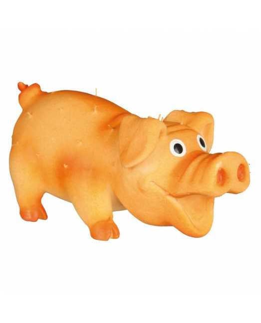 Игрушка "Свинка со щетиной", 10 см, латекс