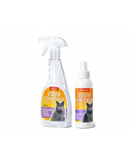 Средство "Amstrel" "Оdor control" для устранения запахов кошек и собак, с ароматом, 200 мл