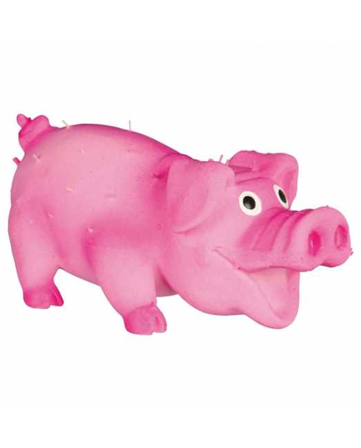Игрушка "Свинка со щетиной", 10 см, латекс